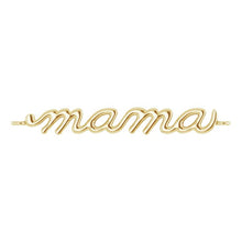 Load image into Gallery viewer, &quot;Mama&quot; Gold Connector
