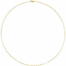 Load image into Gallery viewer, 14K Paper Clip Link Necklace
